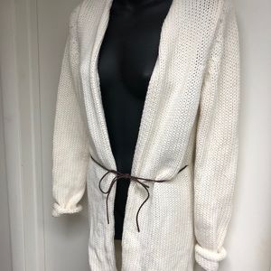 GAP cream colored long sweater